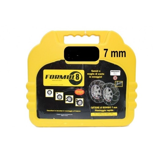 Catene neve rombo 7mm - neve,