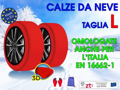 Calze neve omologate auto - da,
